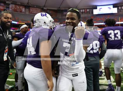 Thumbnail 2 in New Rochelle vs. McQuaid Jesuit (NYSPHSAA Class AA Championship) photogallery.