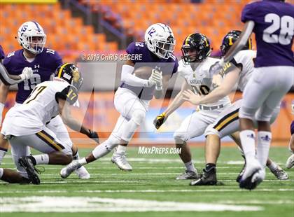 Thumbnail 2 in New Rochelle vs. McQuaid Jesuit (NYSPHSAA Class AA Championship) photogallery.