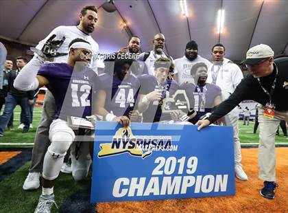 Thumbnail 3 in New Rochelle vs. McQuaid Jesuit (NYSPHSAA Class AA Championship) photogallery.