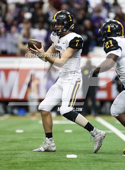 Thumbnail 3 in New Rochelle vs. McQuaid Jesuit (NYSPHSAA Class AA Championship) photogallery.