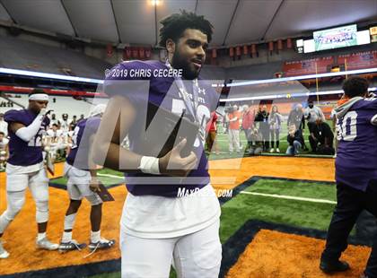 Thumbnail 2 in New Rochelle vs. McQuaid Jesuit (NYSPHSAA Class AA Championship) photogallery.