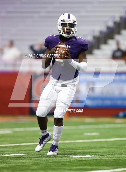 Thumbnail 3 in New Rochelle vs. McQuaid Jesuit (NYSPHSAA Class AA Championship) photogallery.