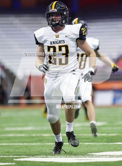Thumbnail 1 in New Rochelle vs. McQuaid Jesuit (NYSPHSAA Class AA Championship) photogallery.
