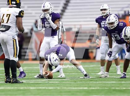 Thumbnail 3 in New Rochelle vs. McQuaid Jesuit (NYSPHSAA Class AA Championship) photogallery.