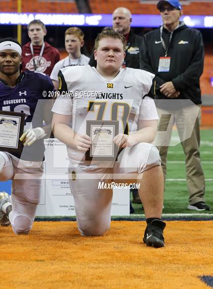 Thumbnail 2 in New Rochelle vs. McQuaid Jesuit (NYSPHSAA Class AA Championship) photogallery.
