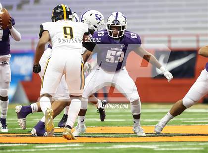 Thumbnail 2 in New Rochelle vs. McQuaid Jesuit (NYSPHSAA Class AA Championship) photogallery.