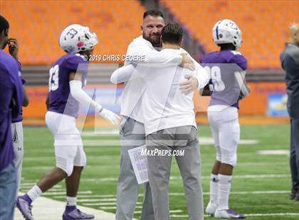 Thumbnail 2 in New Rochelle vs. McQuaid Jesuit (NYSPHSAA Class AA Championship) photogallery.