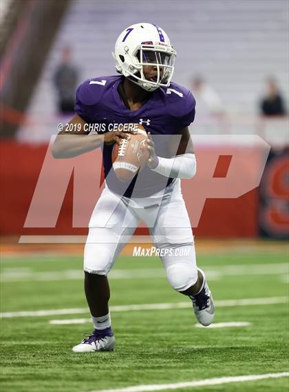 Thumbnail 2 in New Rochelle vs. McQuaid Jesuit (NYSPHSAA Class AA Championship) photogallery.