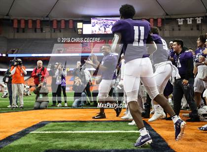 Thumbnail 3 in New Rochelle vs. McQuaid Jesuit (NYSPHSAA Class AA Championship) photogallery.