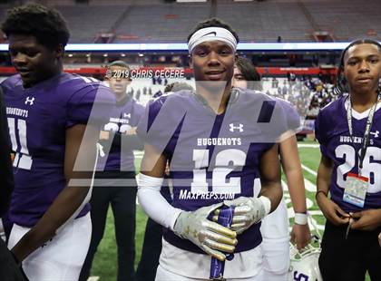 Thumbnail 1 in New Rochelle vs. McQuaid Jesuit (NYSPHSAA Class AA Championship) photogallery.