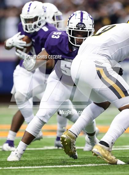 Thumbnail 2 in New Rochelle vs. McQuaid Jesuit (NYSPHSAA Class AA Championship) photogallery.