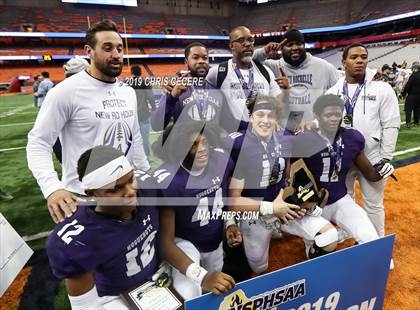 Thumbnail 3 in New Rochelle vs. McQuaid Jesuit (NYSPHSAA Class AA Championship) photogallery.