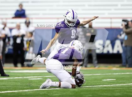 Thumbnail 1 in New Rochelle vs. McQuaid Jesuit (NYSPHSAA Class AA Championship) photogallery.