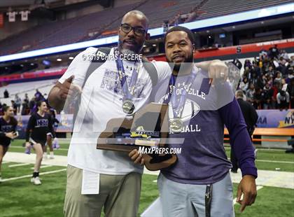 Thumbnail 3 in New Rochelle vs. McQuaid Jesuit (NYSPHSAA Class AA Championship) photogallery.