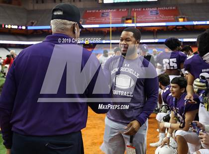 Thumbnail 2 in New Rochelle vs. McQuaid Jesuit (NYSPHSAA Class AA Championship) photogallery.