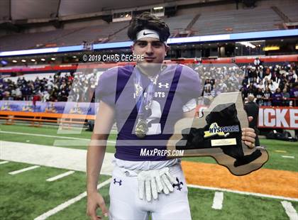 Thumbnail 2 in New Rochelle vs. McQuaid Jesuit (NYSPHSAA Class AA Championship) photogallery.