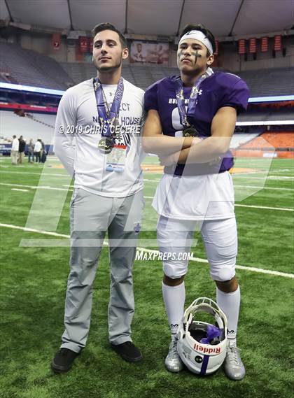 Thumbnail 1 in New Rochelle vs. McQuaid Jesuit (NYSPHSAA Class AA Championship) photogallery.