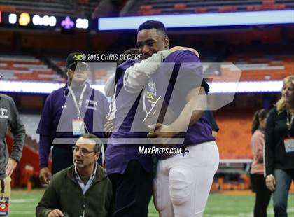 Thumbnail 1 in New Rochelle vs. McQuaid Jesuit (NYSPHSAA Class AA Championship) photogallery.