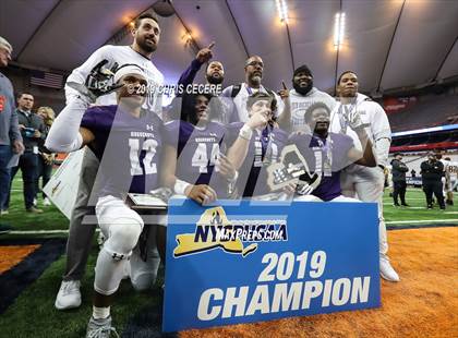 Thumbnail 1 in New Rochelle vs. McQuaid Jesuit (NYSPHSAA Class AA Championship) photogallery.