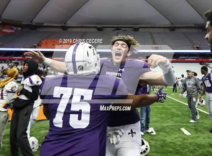 Thumbnail 3 in New Rochelle vs. McQuaid Jesuit (NYSPHSAA Class AA Championship) photogallery.