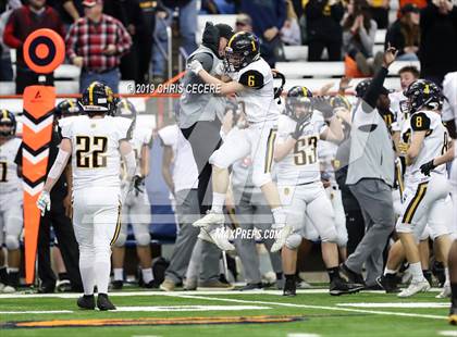 Thumbnail 1 in New Rochelle vs. McQuaid Jesuit (NYSPHSAA Class AA Championship) photogallery.