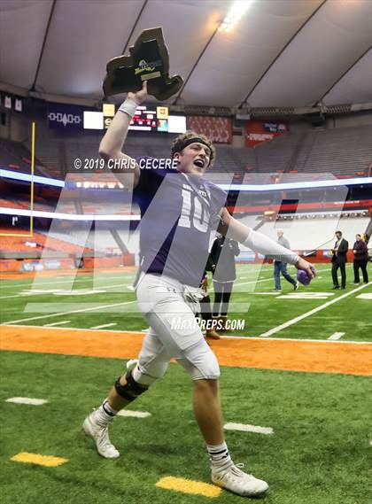 Thumbnail 3 in New Rochelle vs. McQuaid Jesuit (NYSPHSAA Class AA Championship) photogallery.