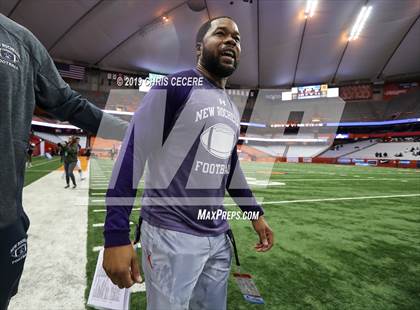 Thumbnail 1 in New Rochelle vs. McQuaid Jesuit (NYSPHSAA Class AA Championship) photogallery.