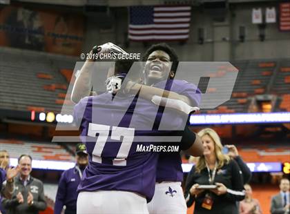 Thumbnail 3 in New Rochelle vs. McQuaid Jesuit (NYSPHSAA Class AA Championship) photogallery.