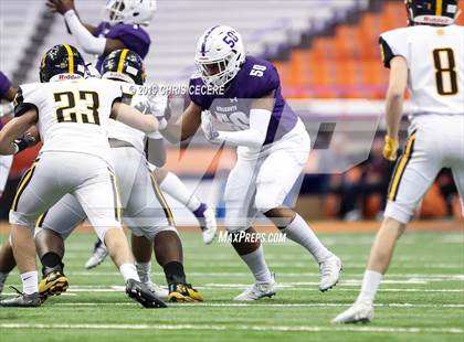 Thumbnail 2 in New Rochelle vs. McQuaid Jesuit (NYSPHSAA Class AA Championship) photogallery.