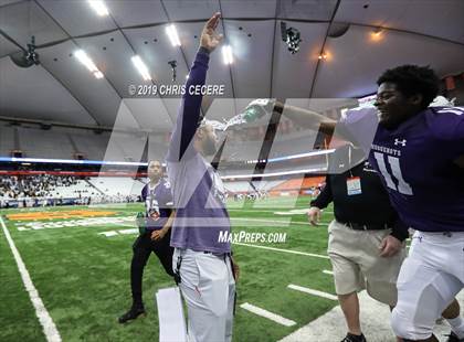 Thumbnail 1 in New Rochelle vs. McQuaid Jesuit (NYSPHSAA Class AA Championship) photogallery.