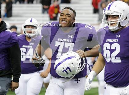 Thumbnail 3 in New Rochelle vs. McQuaid Jesuit (NYSPHSAA Class AA Championship) photogallery.