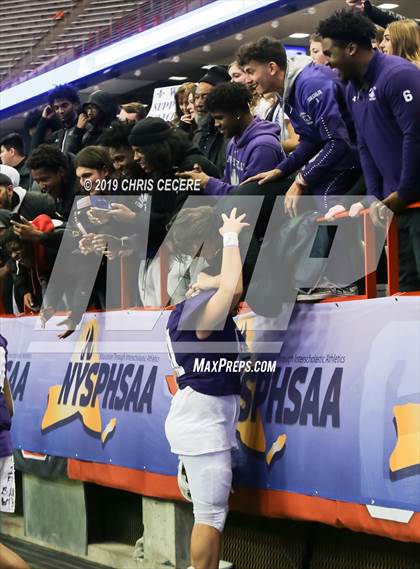 Thumbnail 3 in New Rochelle vs. McQuaid Jesuit (NYSPHSAA Class AA Championship) photogallery.