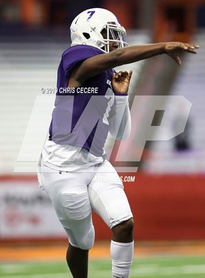Thumbnail 1 in New Rochelle vs. McQuaid Jesuit (NYSPHSAA Class AA Championship) photogallery.