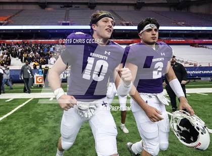 Thumbnail 2 in New Rochelle vs. McQuaid Jesuit (NYSPHSAA Class AA Championship) photogallery.