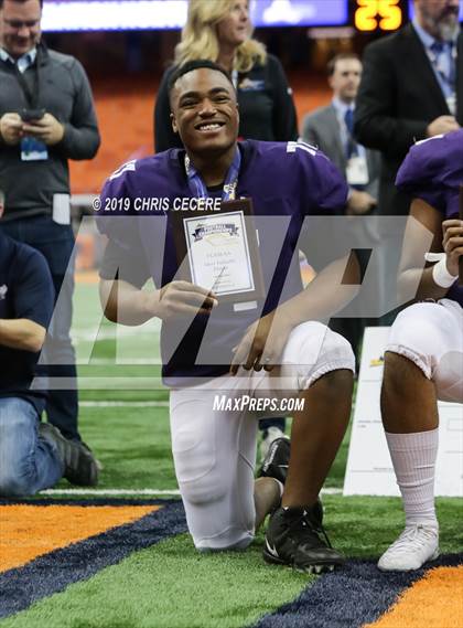 Thumbnail 1 in New Rochelle vs. McQuaid Jesuit (NYSPHSAA Class AA Championship) photogallery.