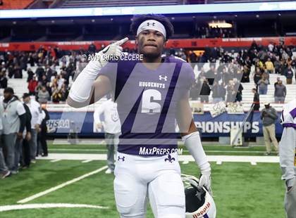 Thumbnail 2 in New Rochelle vs. McQuaid Jesuit (NYSPHSAA Class AA Championship) photogallery.