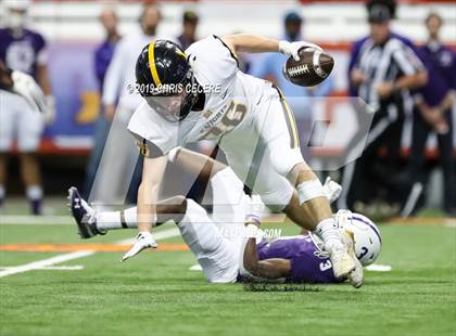 Thumbnail 1 in New Rochelle vs. McQuaid Jesuit (NYSPHSAA Class AA Championship) photogallery.