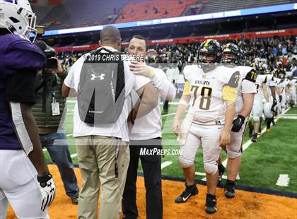 Thumbnail 3 in New Rochelle vs. McQuaid Jesuit (NYSPHSAA Class AA Championship) photogallery.