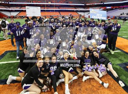 Thumbnail 2 in New Rochelle vs. McQuaid Jesuit (NYSPHSAA Class AA Championship) photogallery.