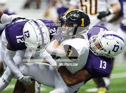 Thumbnail 2 in New Rochelle vs. McQuaid Jesuit (NYSPHSAA Class AA Championship) photogallery.
