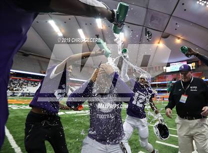 Thumbnail 2 in New Rochelle vs. McQuaid Jesuit (NYSPHSAA Class AA Championship) photogallery.