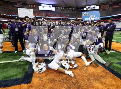 Thumbnail 1 in New Rochelle vs. McQuaid Jesuit (NYSPHSAA Class AA Championship) photogallery.