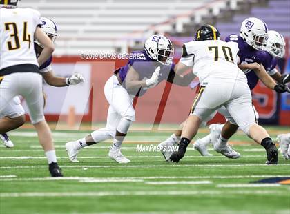 Thumbnail 3 in New Rochelle vs. McQuaid Jesuit (NYSPHSAA Class AA Championship) photogallery.