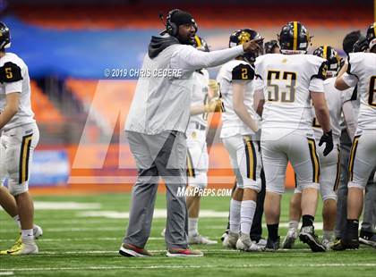 Thumbnail 2 in New Rochelle vs. McQuaid Jesuit (NYSPHSAA Class AA Championship) photogallery.