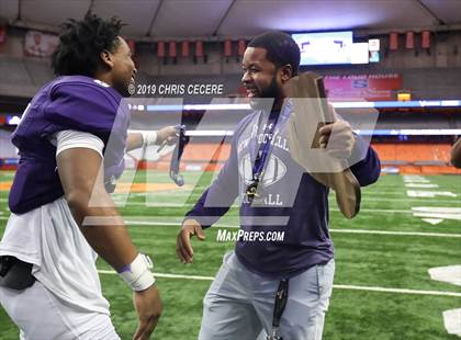 Thumbnail 1 in New Rochelle vs. McQuaid Jesuit (NYSPHSAA Class AA Championship) photogallery.