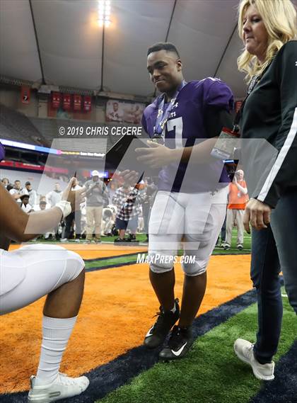 Thumbnail 1 in New Rochelle vs. McQuaid Jesuit (NYSPHSAA Class AA Championship) photogallery.