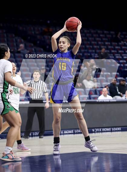 Thumbnail 3 in Sahuarita vs Amphitheater (MLK Basketball Classic) photogallery.