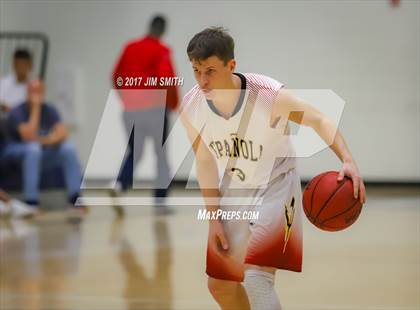 Thumbnail 1 in Onate vs. Espanola Valley (Jalene Berger Allstate Holiday Hoops Classic) photogallery.