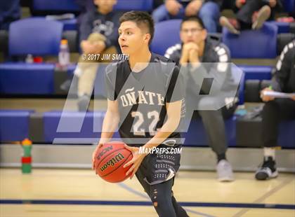 Thumbnail 3 in Onate vs. Espanola Valley (Jalene Berger Allstate Holiday Hoops Classic) photogallery.