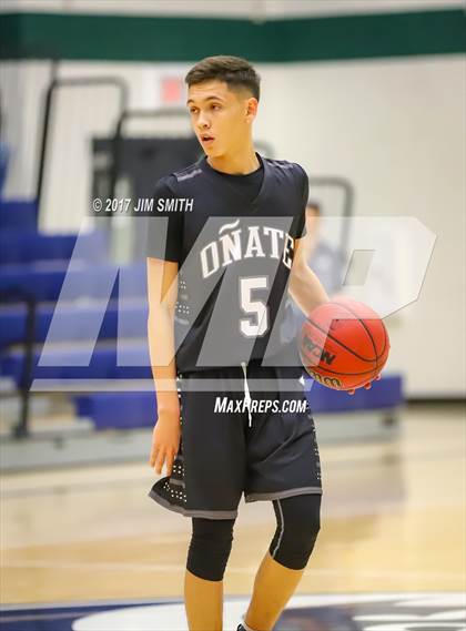 Thumbnail 3 in Onate vs. Espanola Valley (Jalene Berger Allstate Holiday Hoops Classic) photogallery.